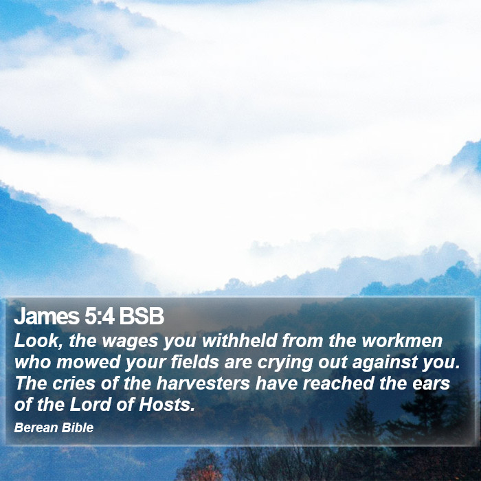 James 5:4 BSB Bible Study