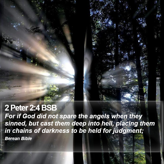 2 Peter 2:4 BSB Bible Study