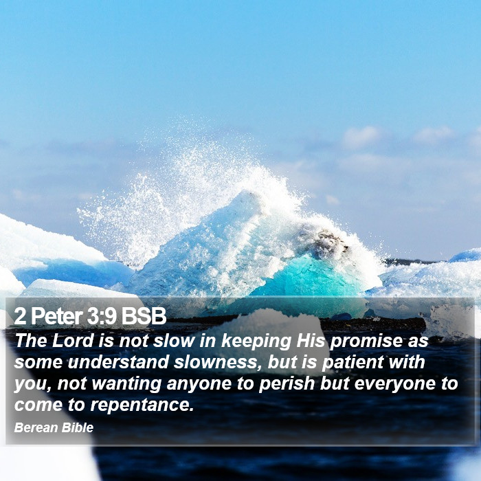 2 Peter 3:9 BSB Bible Study