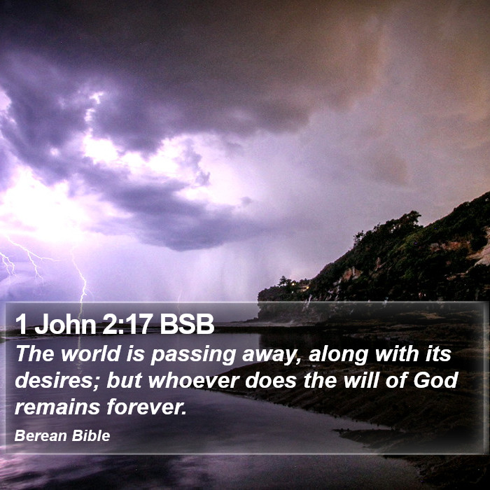 1 John 2:17 BSB Bible Study