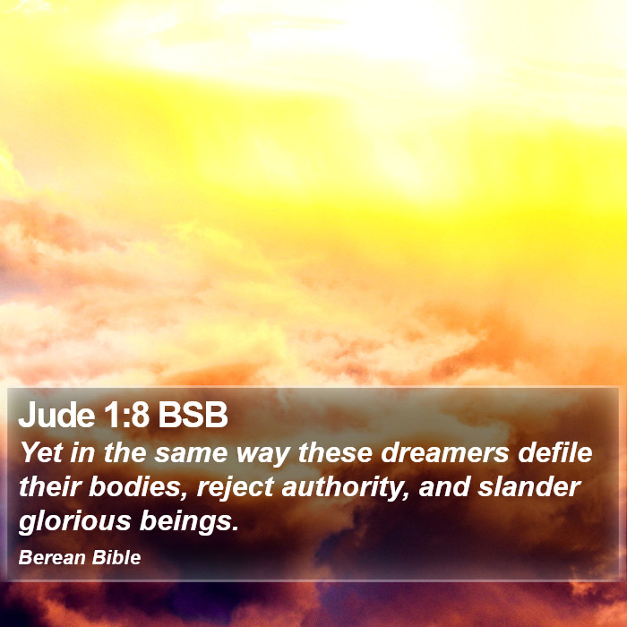 Jude 1:8 BSB Bible Study