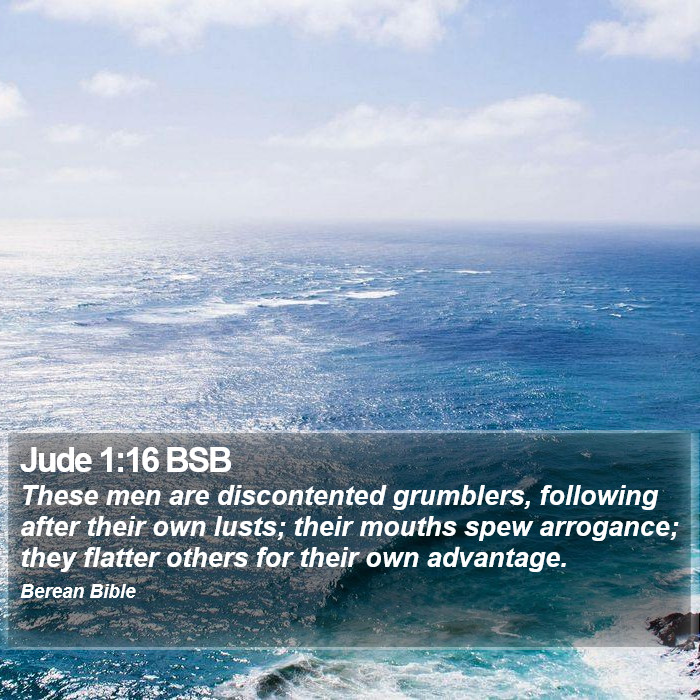 Jude 1:16 BSB Bible Study