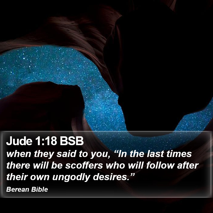 Jude 1:18 BSB Bible Study