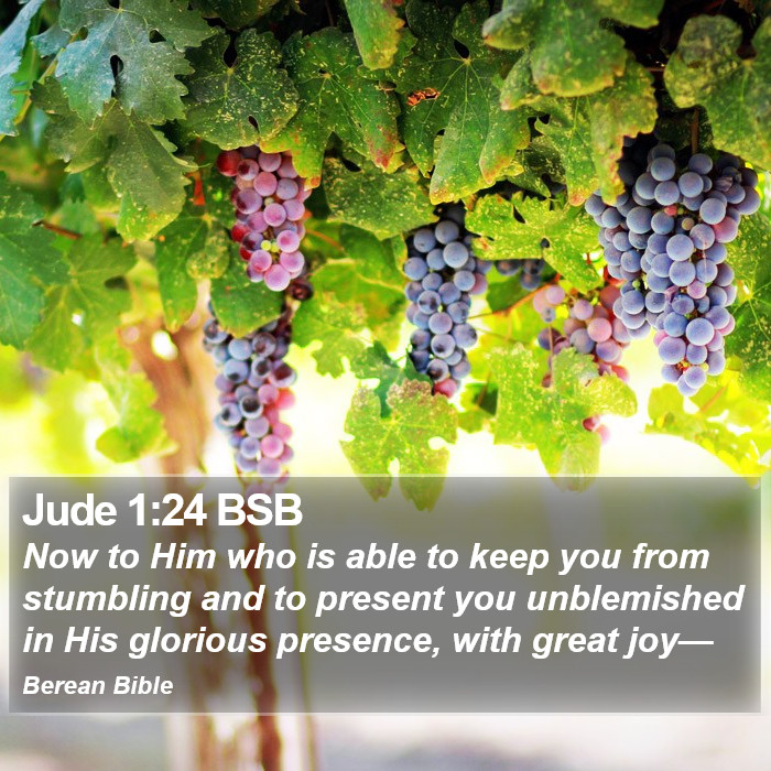 Jude 1:24 BSB Bible Study