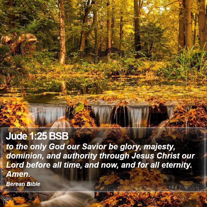 Jude 1:25 BSB Bible Study