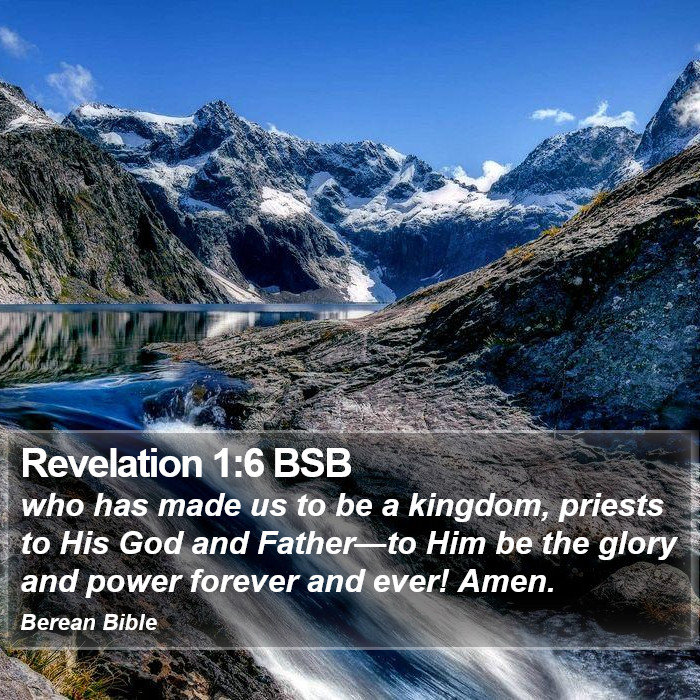 Revelation 1:6 BSB Bible Study