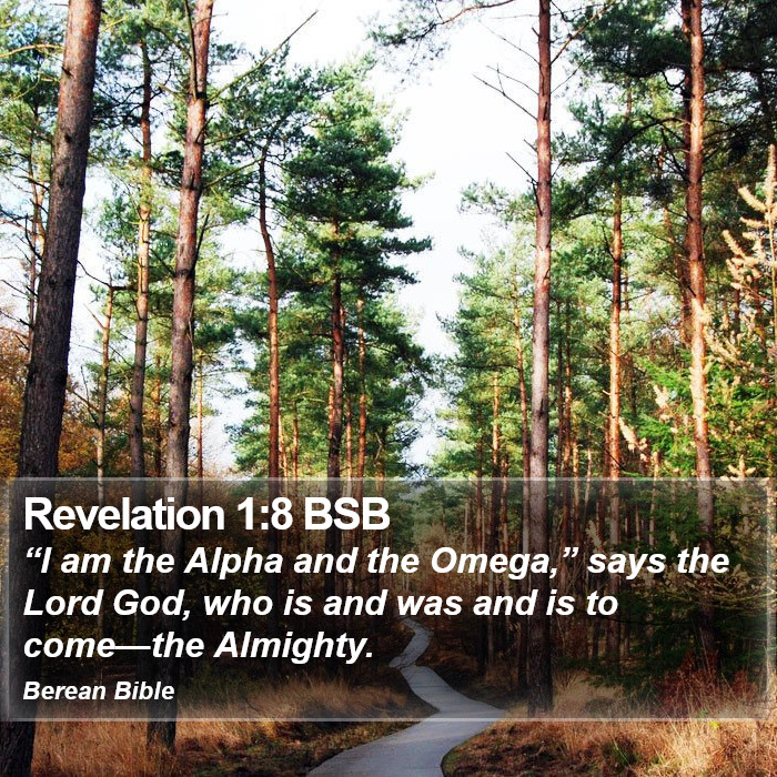 Revelation 1:8 BSB Bible Study