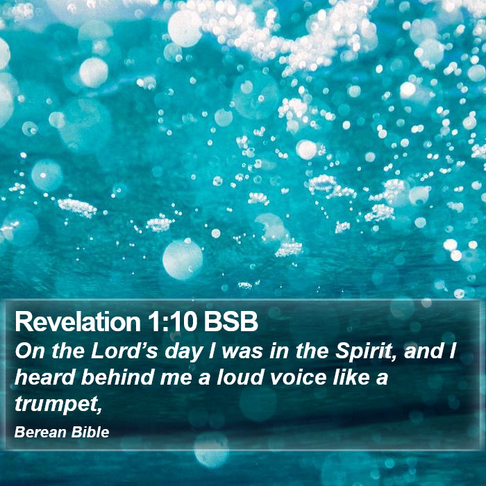 Revelation 1:10 BSB Bible Study