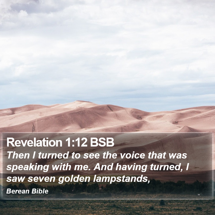 Revelation 1:12 BSB Bible Study