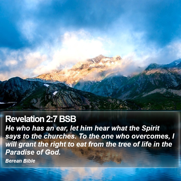 Revelation 2:7 BSB Bible Study