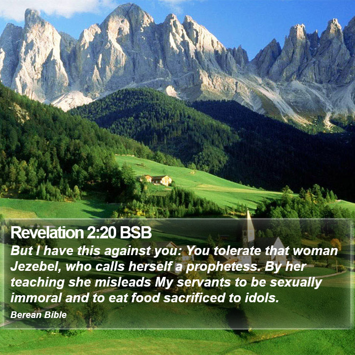 Revelation 2:20 BSB Bible Study