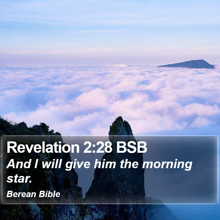 Revelation 2:28 BSB Bible Study