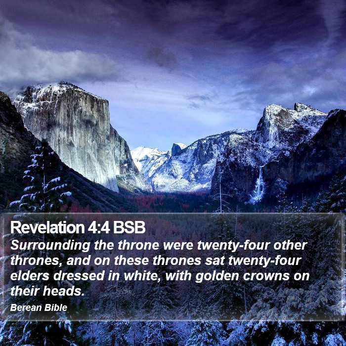 Revelation 4:4 BSB Bible Study