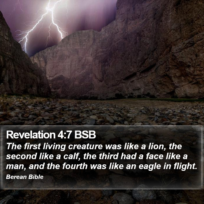 Revelation 4:7 BSB Bible Study