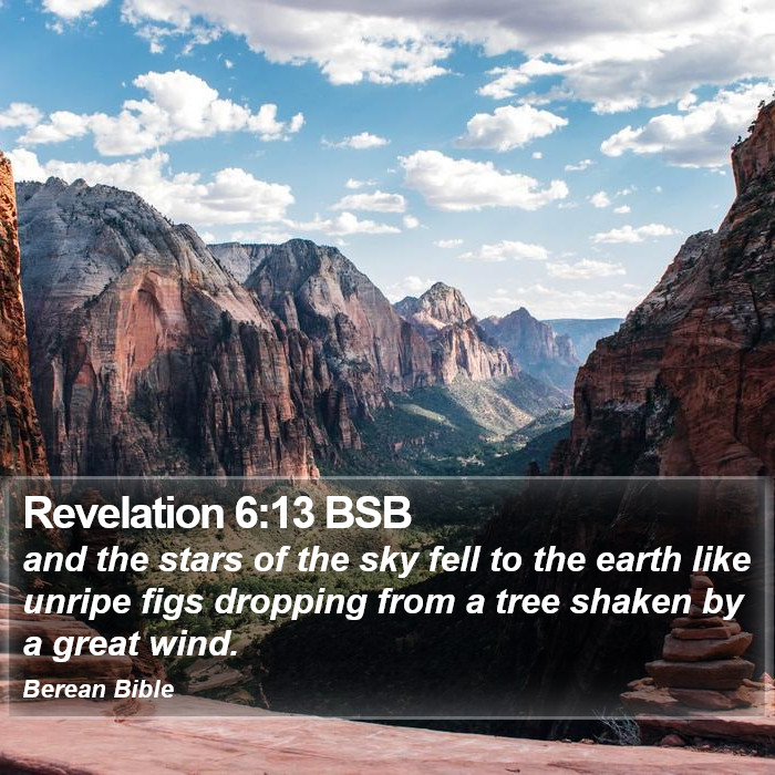 Revelation 6:13 BSB Bible Study