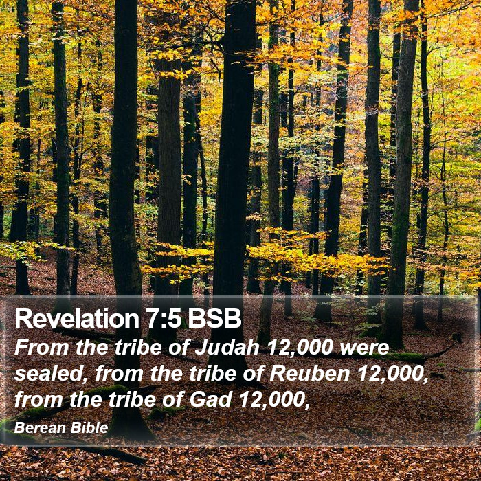 Revelation 7:5 BSB Bible Study