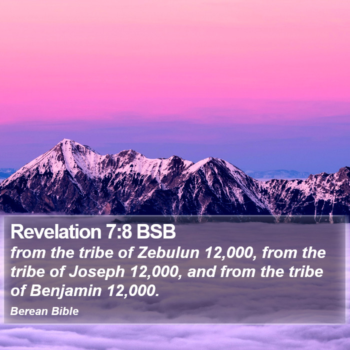 Revelation 7:8 BSB Bible Study