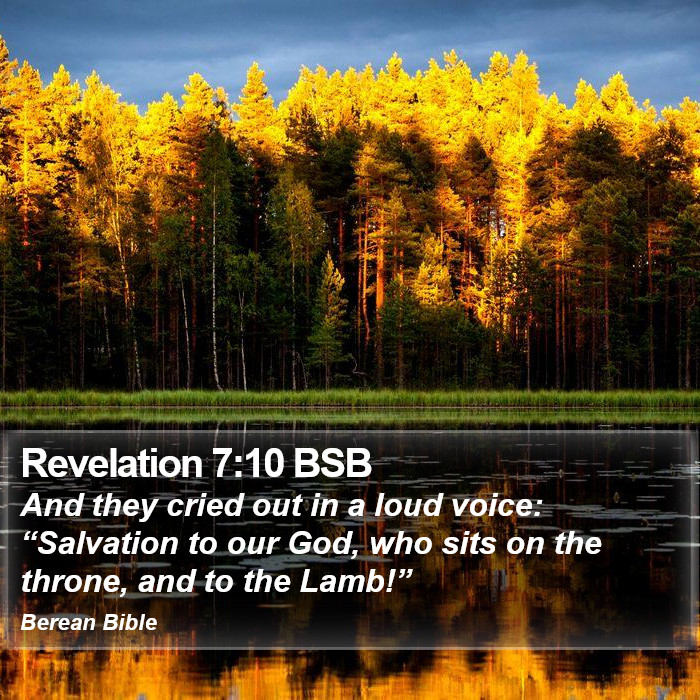 Revelation 7:10 BSB Bible Study