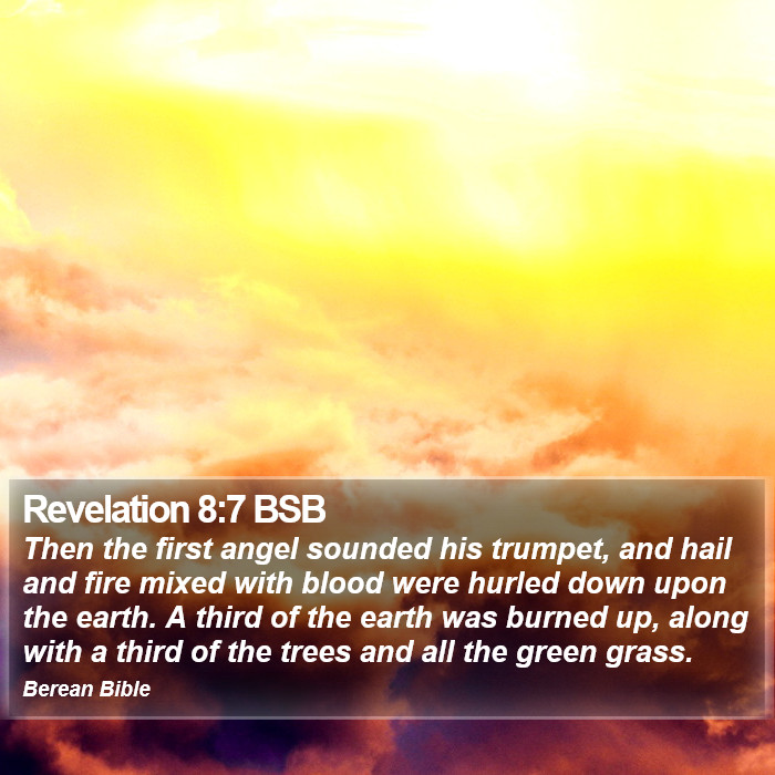 Revelation 8:7 BSB Bible Study