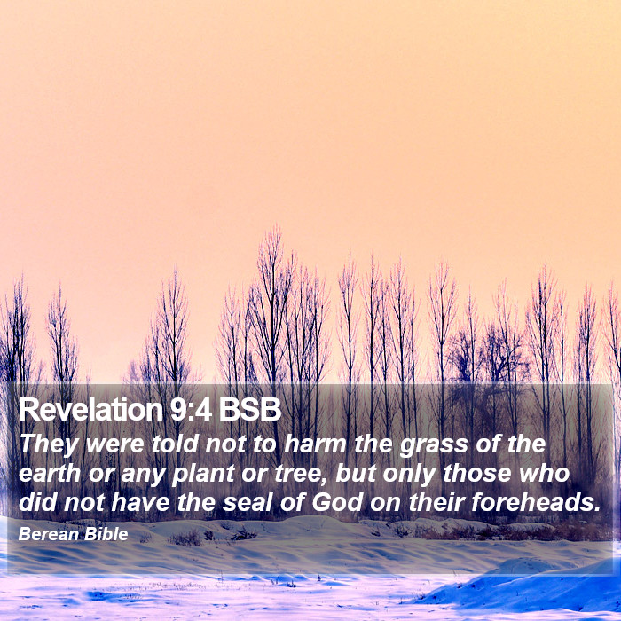 Revelation 9:4 BSB Bible Study