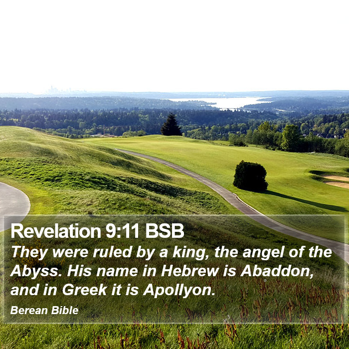 Revelation 9:11 BSB Bible Study