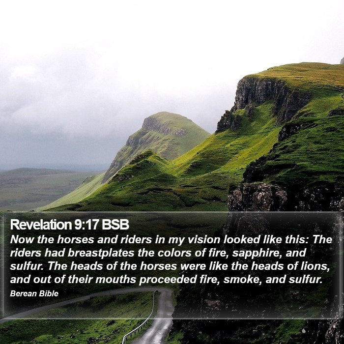 Revelation 9:17 BSB Bible Study