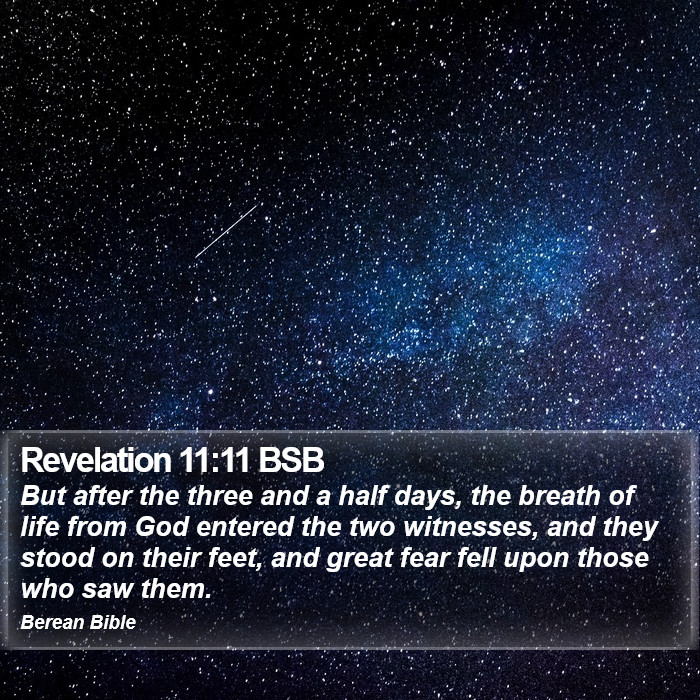 Revelation 11:11 BSB Bible Study