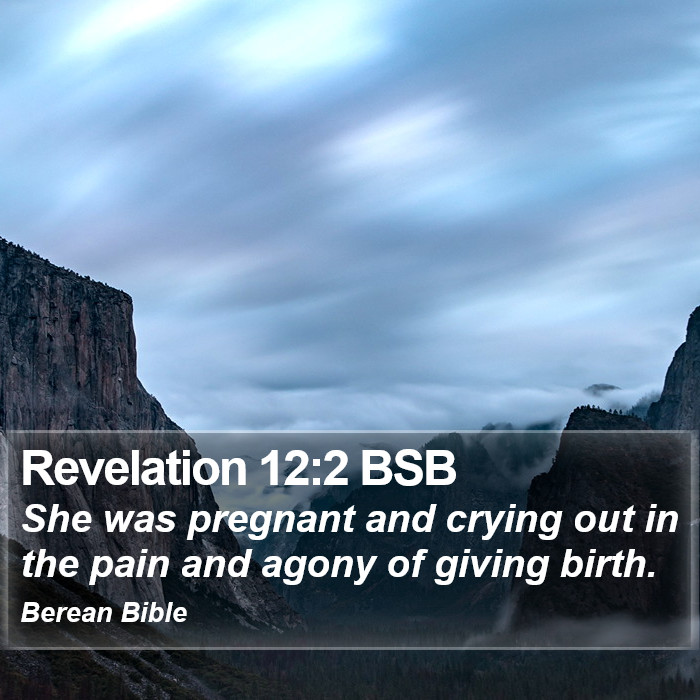 Revelation 12:2 BSB Bible Study