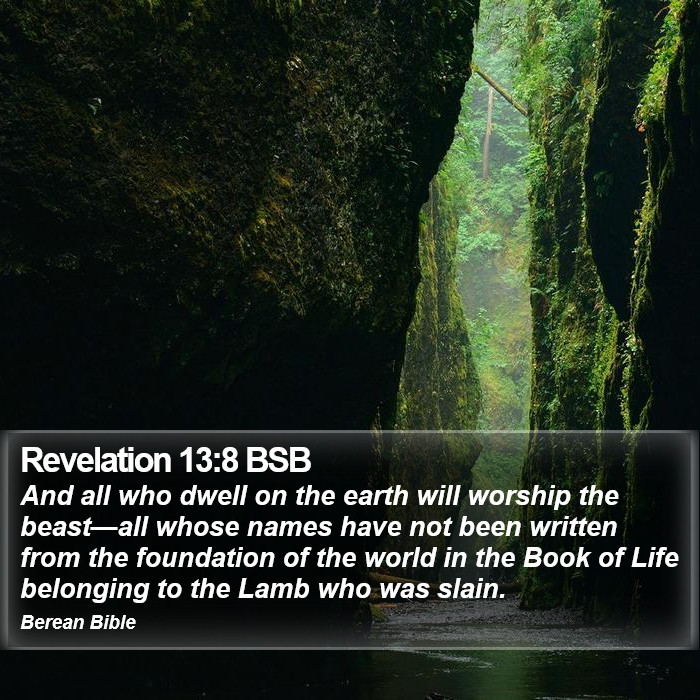 Revelation 13:8 BSB Bible Study