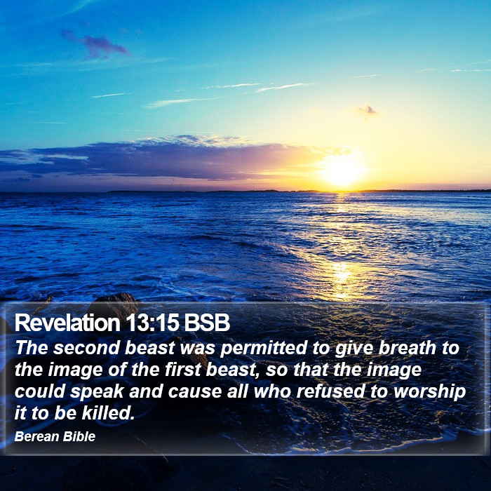 Revelation 13:15 BSB Bible Study