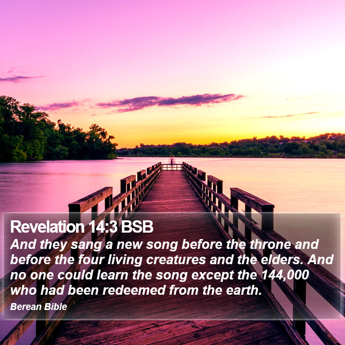 Revelation 14:3 BSB Bible Study