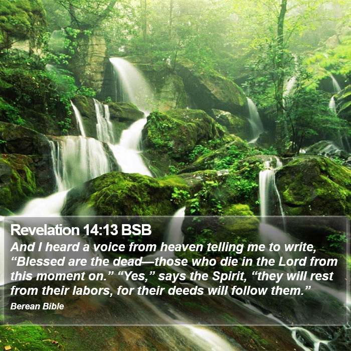 Revelation 14:13 BSB Bible Study