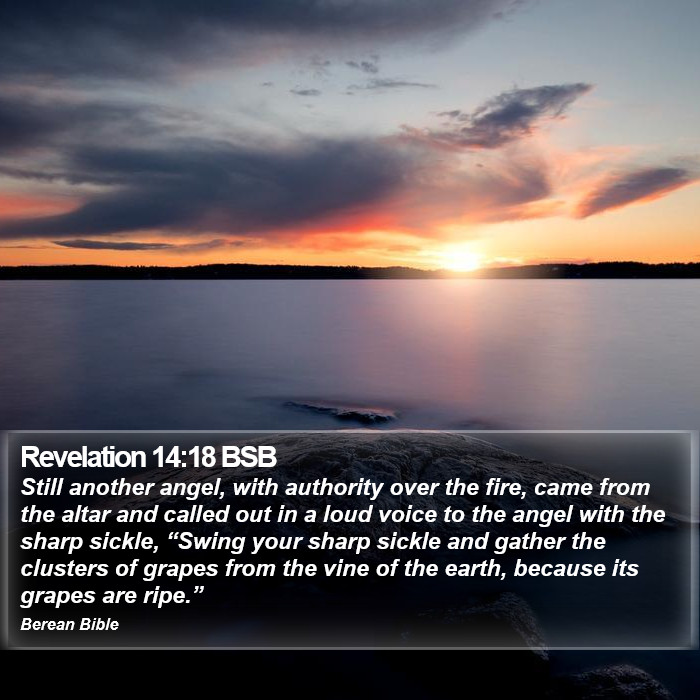 Revelation 14:18 BSB Bible Study