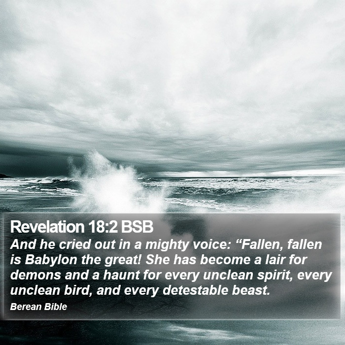 Revelation 18:2 BSB Bible Study