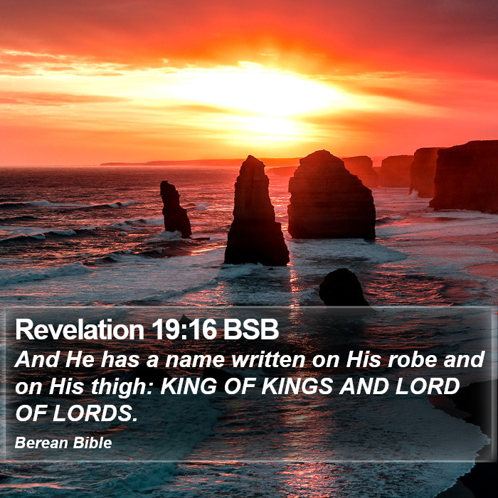 Revelation 19:16 BSB Bible Study