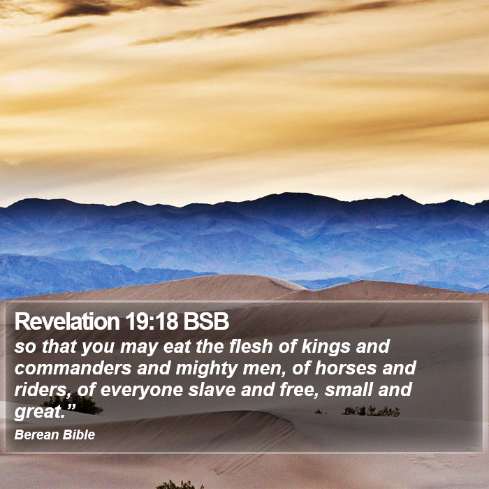 Revelation 19:18 BSB Bible Study