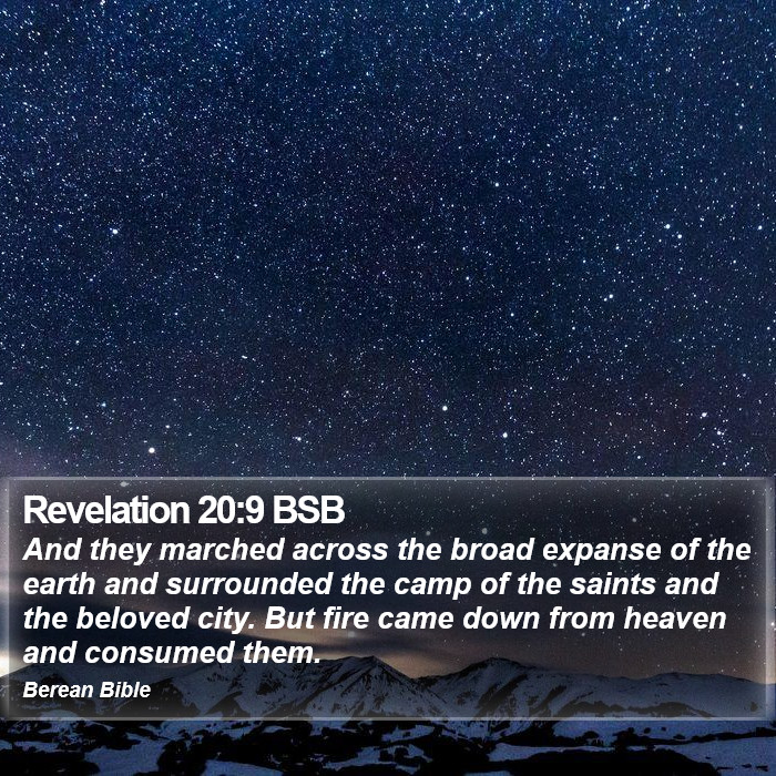 Revelation 20:9 BSB Bible Study