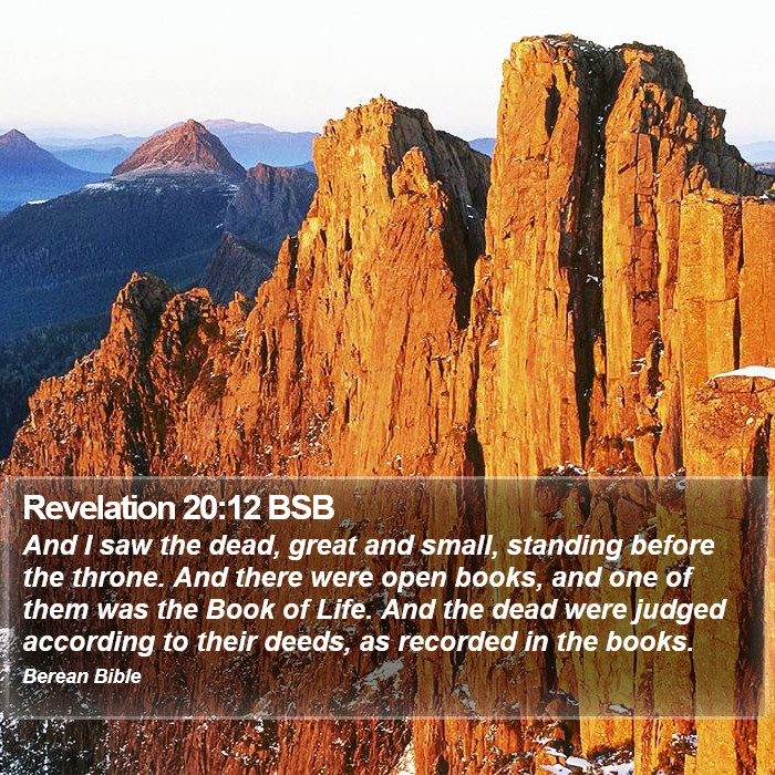 Revelation 20:12 BSB Bible Study