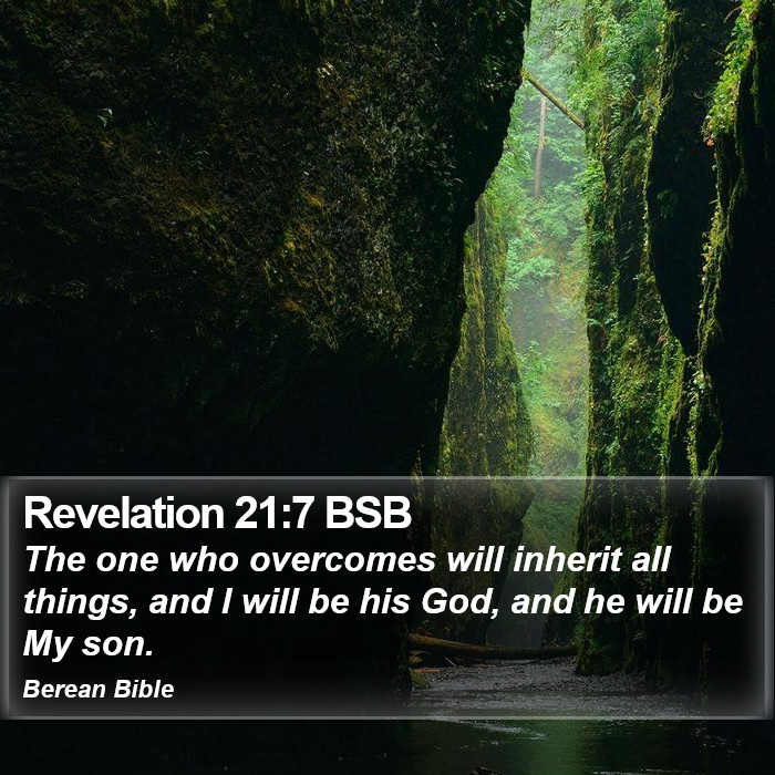 Revelation 21:7 BSB Bible Study