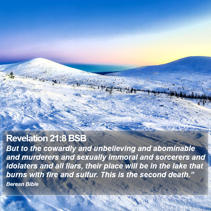 Revelation 21:8 BSB Bible Study