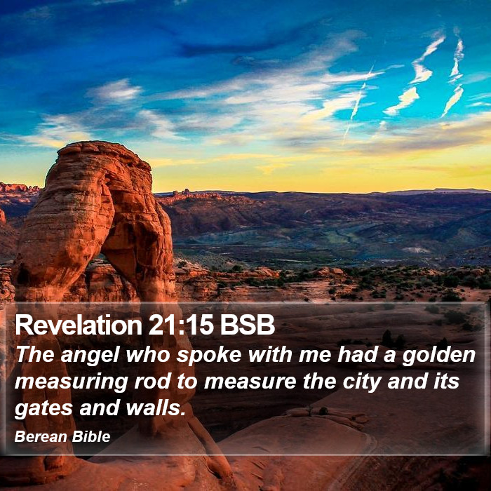 Revelation 21:15 BSB Bible Study