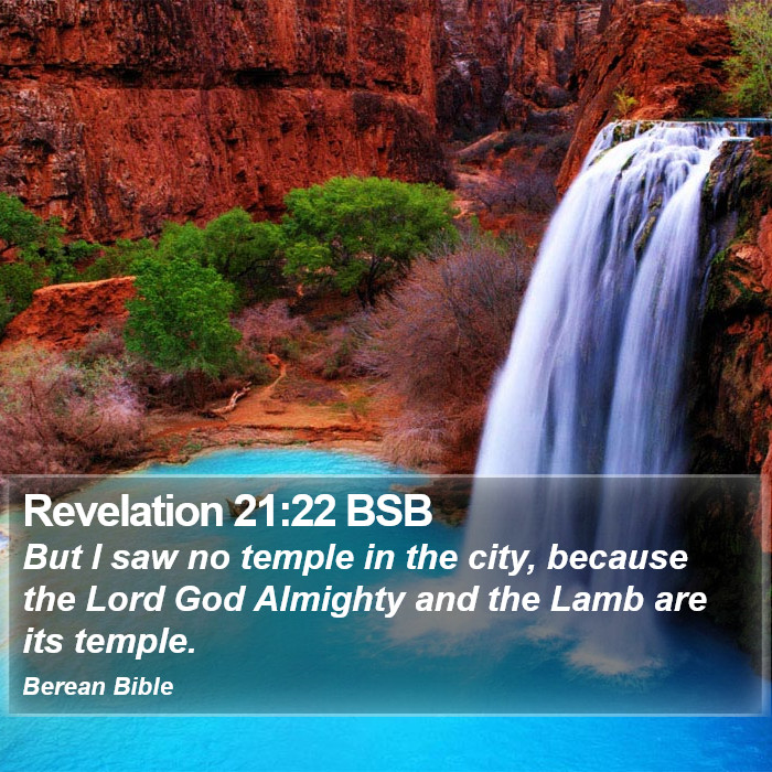 Revelation 21:22 BSB Bible Study