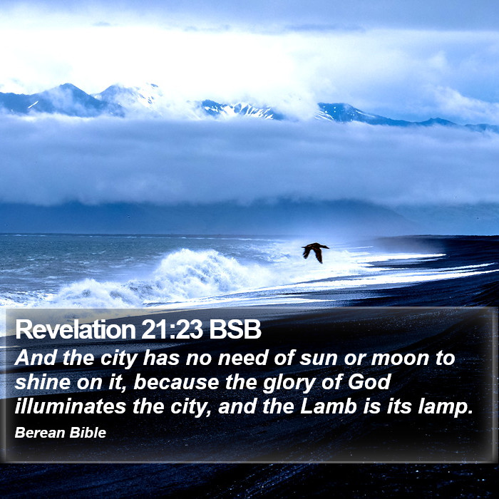 Revelation 21:23 BSB Bible Study