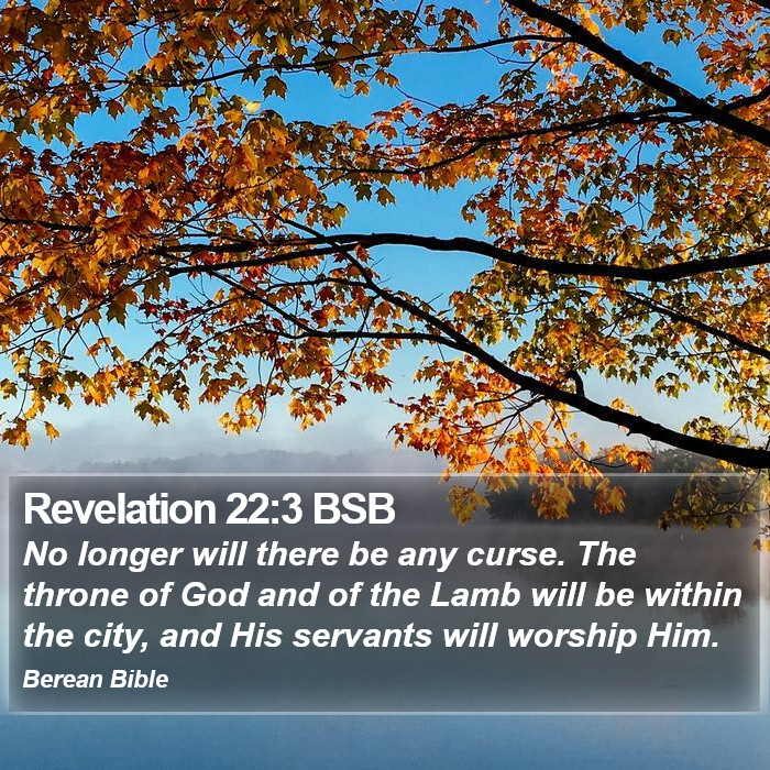 Revelation 22:3 BSB Bible Study